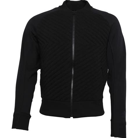 buy adidas mens vrct primeknit zipped hybrid jacket black