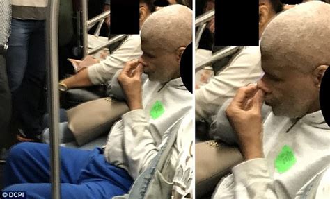 Nypd Hunting For Nose Picking Masturbator On The Subway Daily Mail