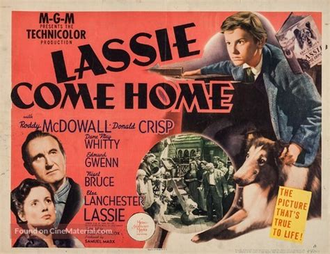 lassie come home 1943 movie poster