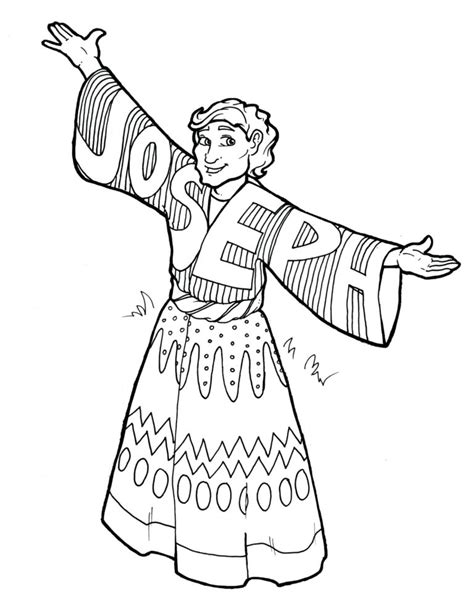 joseph coloring page trinity church