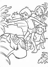 Dschungelbuch Malvorlagen Mowgli Boek Kleurplaat sketch template