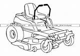 Mower Lawn Outline Svg sketch template