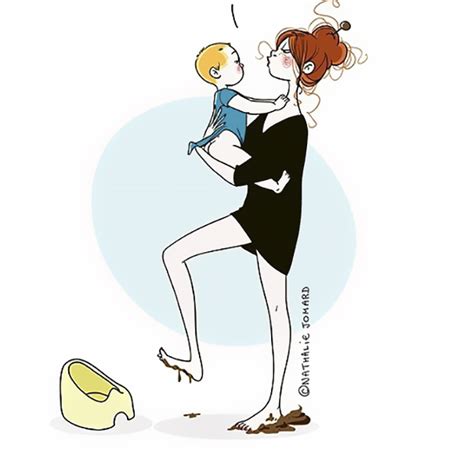 algumas ilustrações que mostram o que realmente é ser mãe preguiça alheiapreguiça alheia