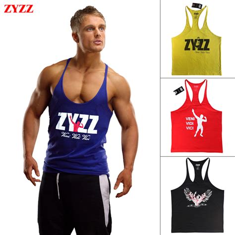 Tank Top Men Zyzz Fitness Singlets Bodybuilding Stringer Gyms Clothing