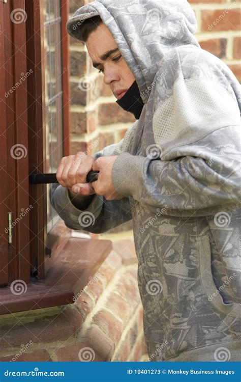 young man breaking  house stock image image  problem twenties