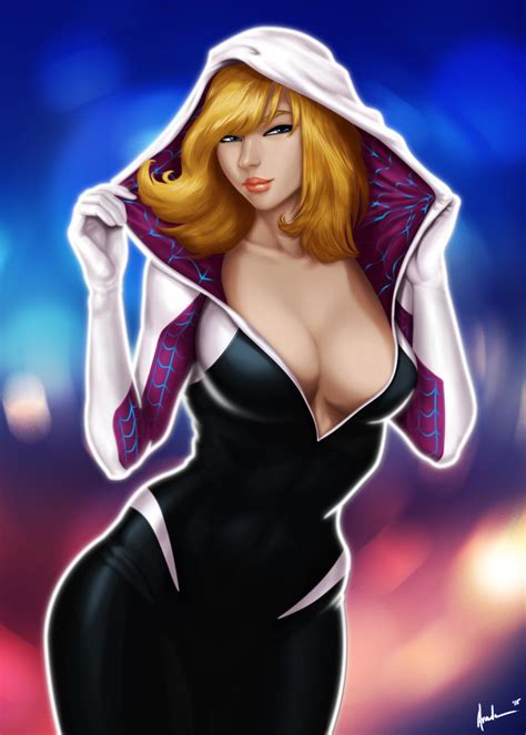 Spider Gwen By Jimmarada On Deviantart