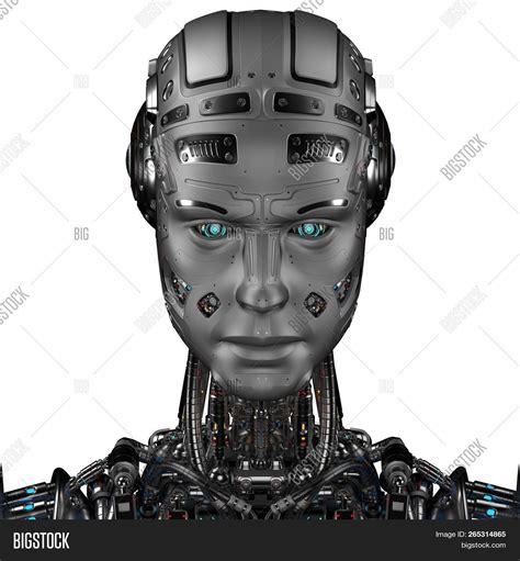 robot face  image photo  trial bigstock