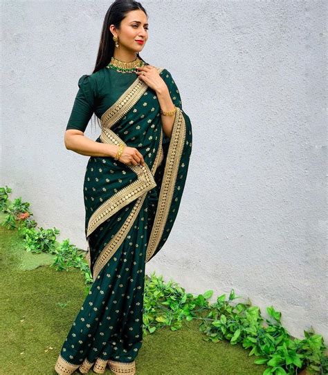 Photos Divyanka Tripathi Pulls Off Her Saree Looks With