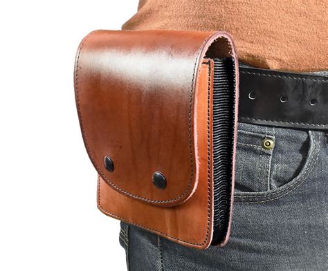 Leather Multipurpose Concealment Case Hidden Handgun Holster For