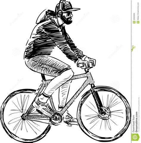 draw  bike   person   santana spoess