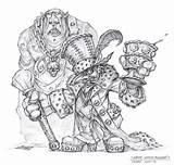 Goblin Gibbons Monger Wench Warcraft sketch template