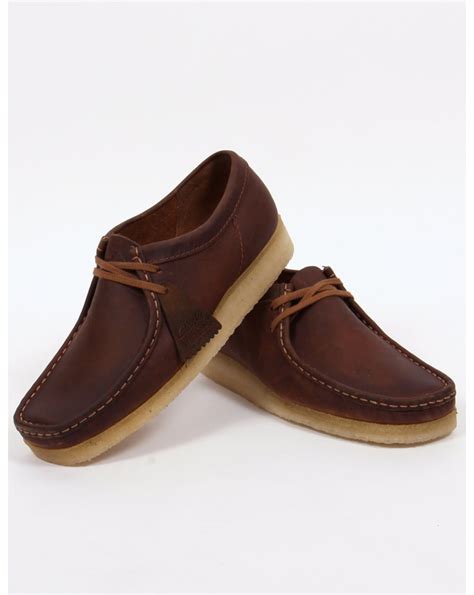 clarks originals wallabee shoes beeswaxridgeleather