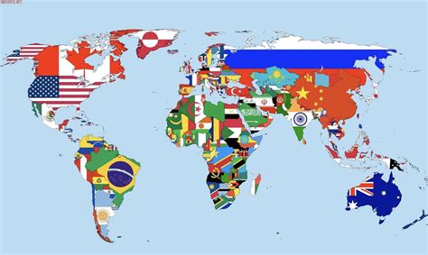 mapa de los paises del mundo