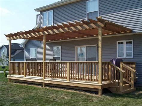 adding  backyard deck   outdoor space pergoladiy deck