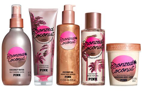 Victoria S Secret Pink Bronzed Coconut Body Fragrances