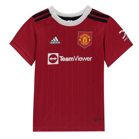 adidas manchester united home baby kit   red adidas