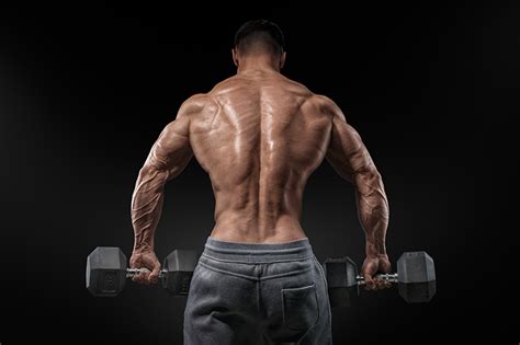 men muscle human  sport dumbbell bodybuilding black