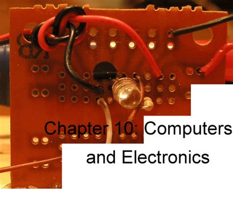 chapter 10 computers and electronics build a computer