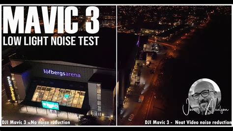 mavic  noise reduction test youtube