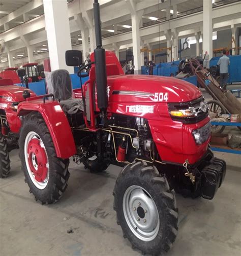 chinese weituo farm tractor hp wd farm tractor  front loader