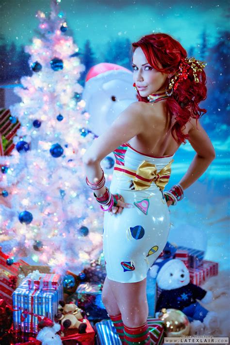 Latex Christmas 2013 Bianca Beauchamp Latex And Fetish Model