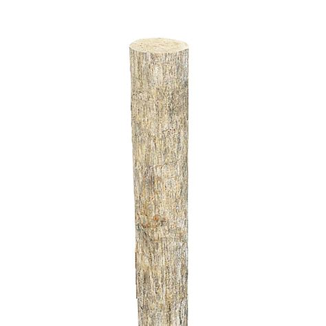 ft pressure treated pine  agriculture fence post   home depot