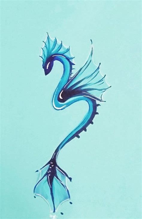 water dragon  aurimoon dragon artwork creature drawings dragon sketch