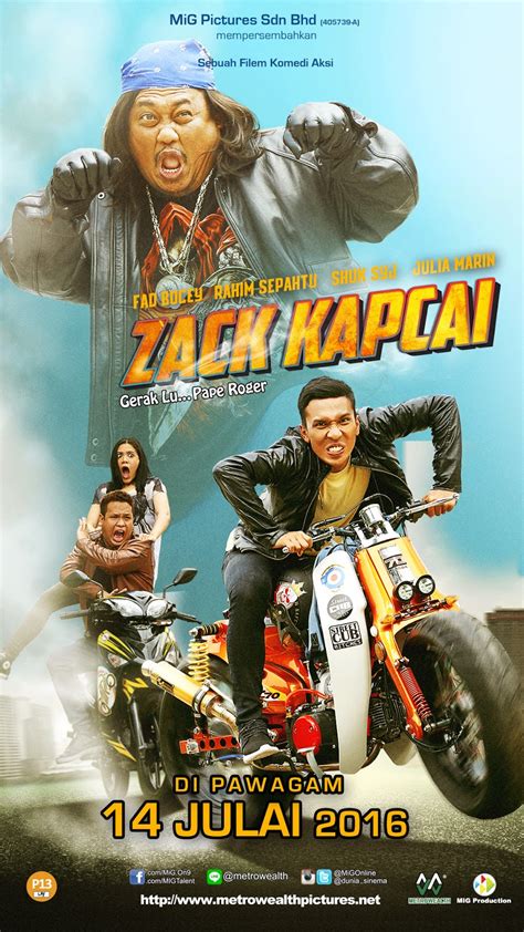 zack kapcai poster filem malaysia