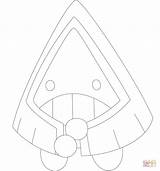 Snorunt Coloring Pages Printable Pokemon Drawing Categories sketch template