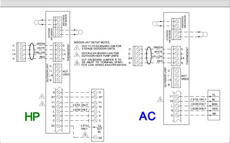 wiring diagram  lennox  thermostat