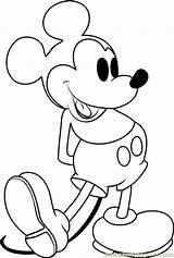 Warhol Andy Coloring Mickey Mouse Pages Coloringpages101 sketch template