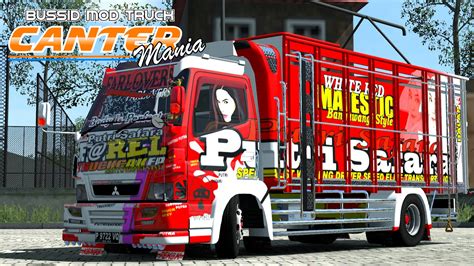 mod bussid truck canter livery indonesia tamatekno