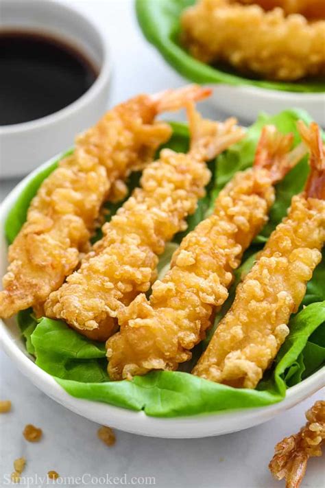 crispy shrimp tempura recipe simply home cooked