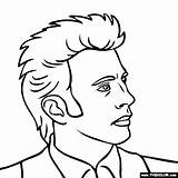 Boris Becker Coloring Celebrities Thecolor Pages Online sketch template