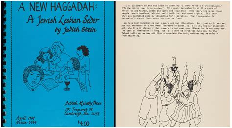 from 1600s europe to a lesbian feminist seder these 4 haggadahs are a