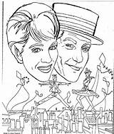 Coloring Poppins Mary Pages Printables Contest Movie Children Andrews Julie Draw Library 1965 Paper Popular Comments Coloringhome sketch template