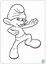 Coloring Smurfs Pages Dinokids Colouring Drawing Close Smurfs2 Library Clipart Comments sketch template