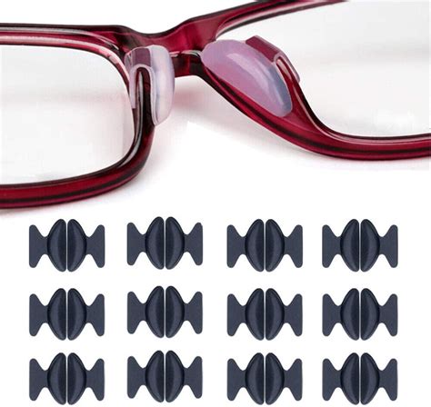 nose pad glasses anti slip stick on grip silicone sunglass spectacle 2