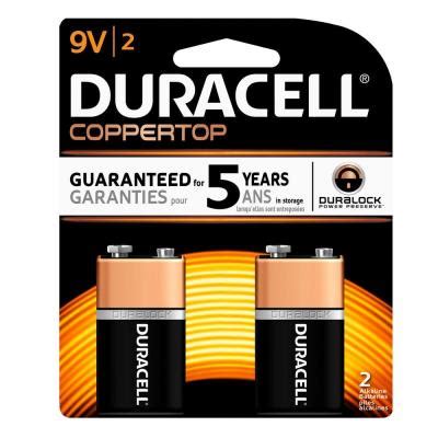 duracell coppertop alkaline  volt battery   pack