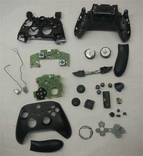 spare parts  xbox   controller rumble thumb stick motherboard battery cover ebay