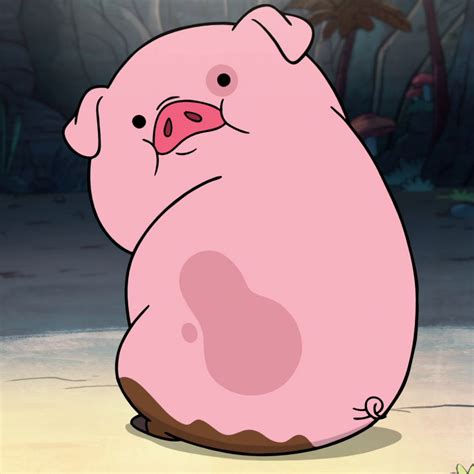 real picture of waddles gravityfalls