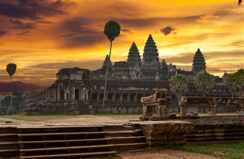 le temple dangkor wat decouverte au cambodge cambodia roads