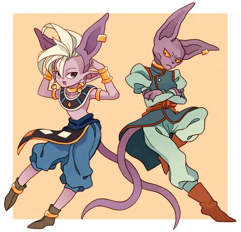 Beerus And Shin Outfit Swap [masssssan] Dbz