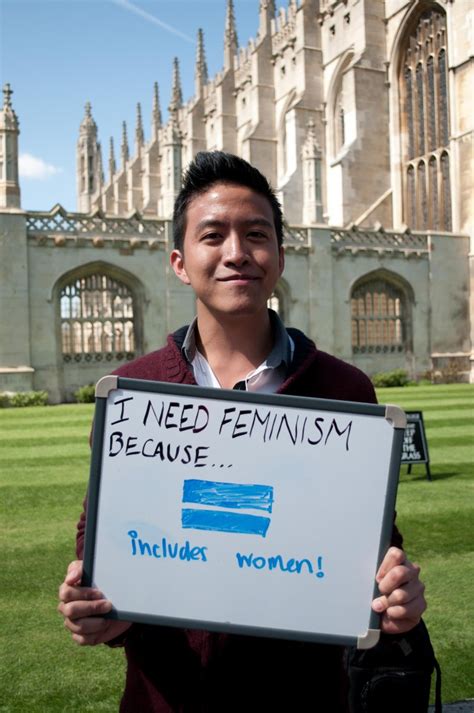 i need feminism because in pictures university of