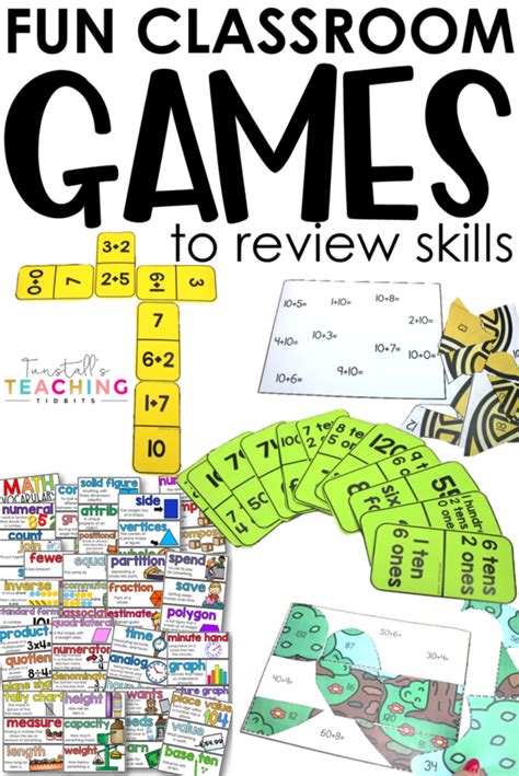 5 Fun Classroom Games To Review Skills Tunstall S Teaching