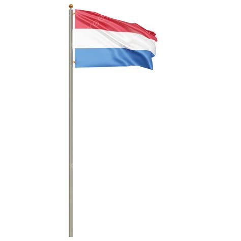 netherlands flag with pole netherlands flag waving netherlands flag