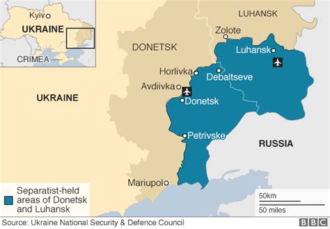 ukraine conflict moscow could defend russia backed rebels bbc news