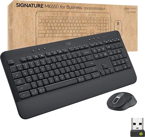 logitech signature mk combo  business keyboard mouse included