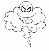 Coloring Lightning Pages Bolt Thunder Cloud Lighting Angry Thunderstorm Colouring Color Mcqueen Clipart Storm Sheet Thief Getcolorings Mater Printable Getdrawings sketch template