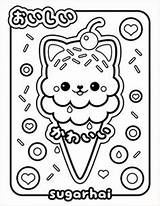 Coloring Pages Challenge Marker Kids Books Cream Ice Kitty Pusheen Cat sketch template